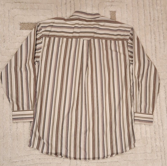Pendleton Long Sleeve Shirt Multi Color Stripeed Mens Large - Picture 2 of 4